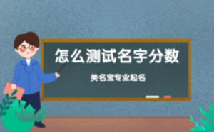 分數(shù)測試_名字打分測試