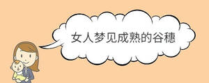 女人夢(mèng)見(jiàn)成熟的谷穗